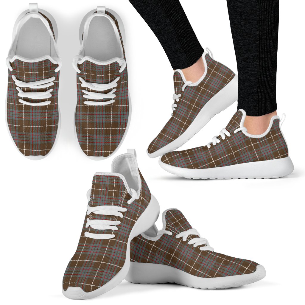 MacIntyre Hunting Weathered Tartan Plaid Mesh Knit Sneakers