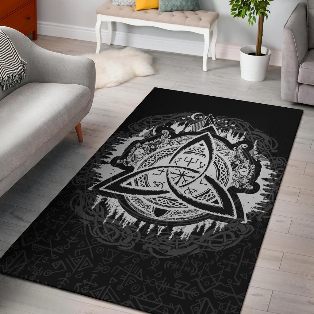 Viking Area Rug Dragon Celtic