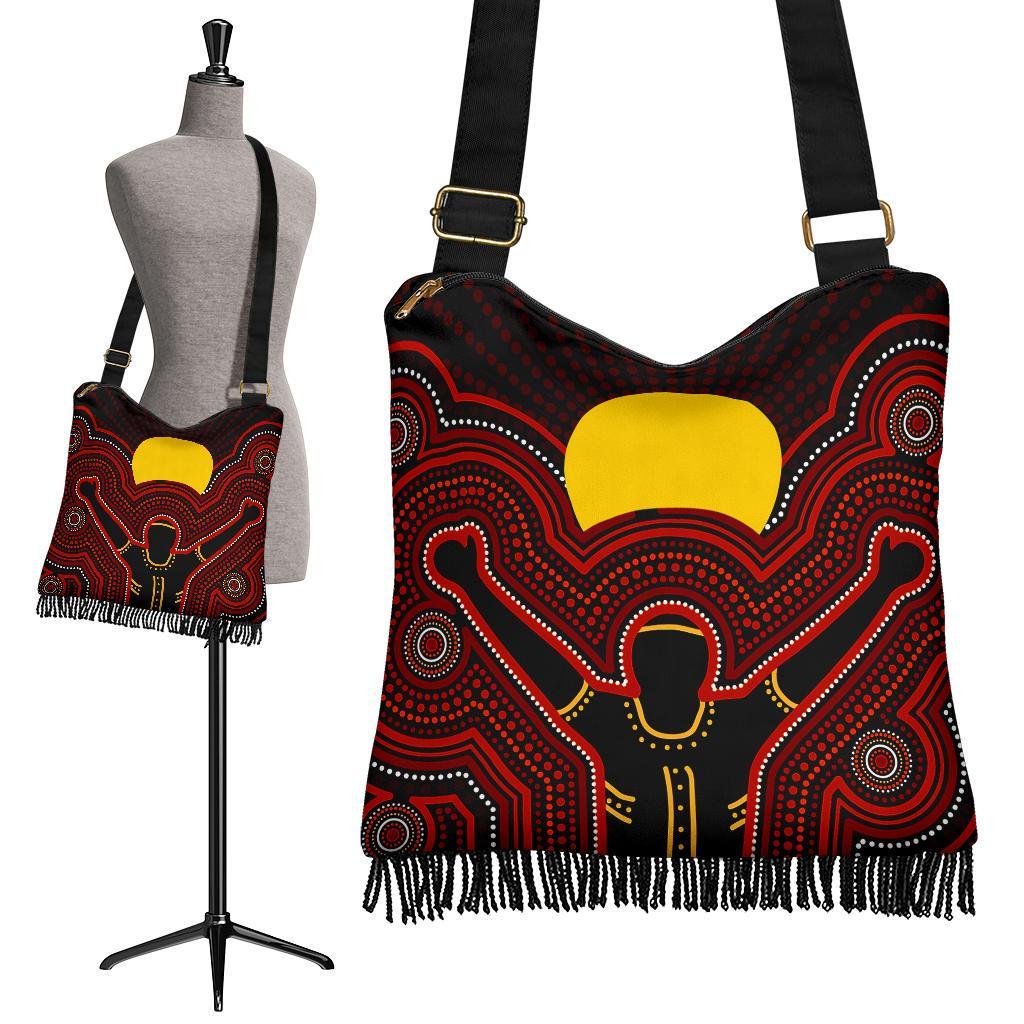 Aboriginal Boho Handbag - The Sun Always Shines