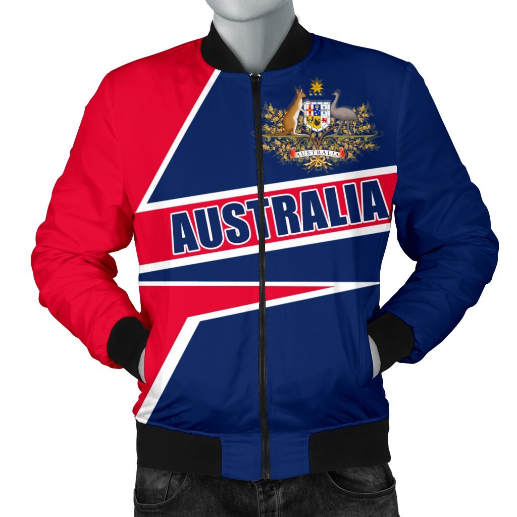 Men Bomber Jacket - Australian's Pride Ver01