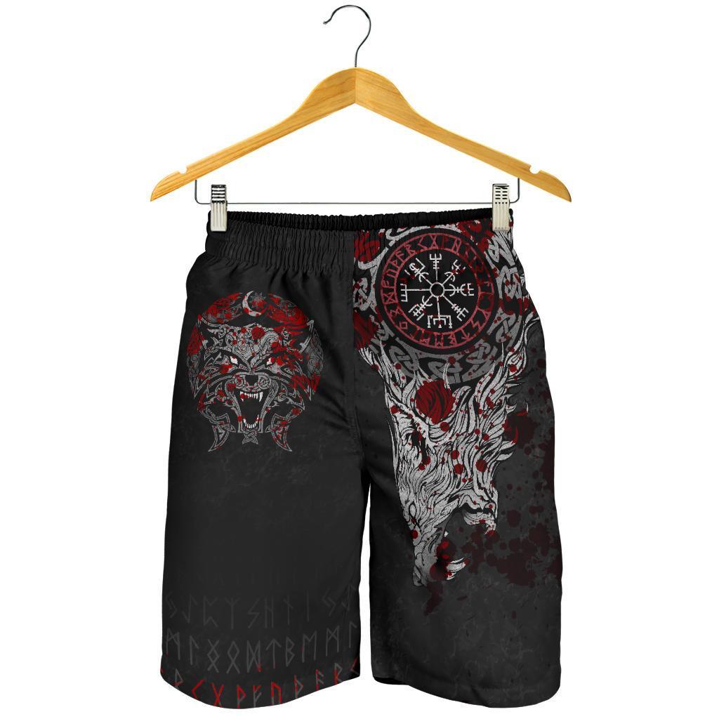 Viking Men's Shorts Fenrir Viking Blood 3D