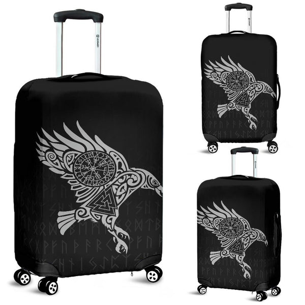 Viking Luggage Cover The Raven Of Odin