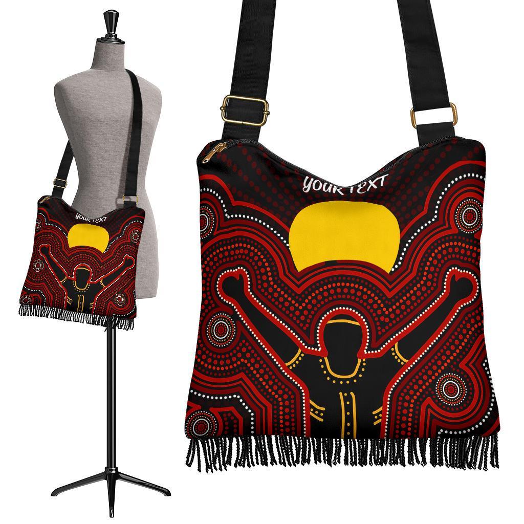 Aboriginal Personalised Boho Handbag - The Sun Always Shines