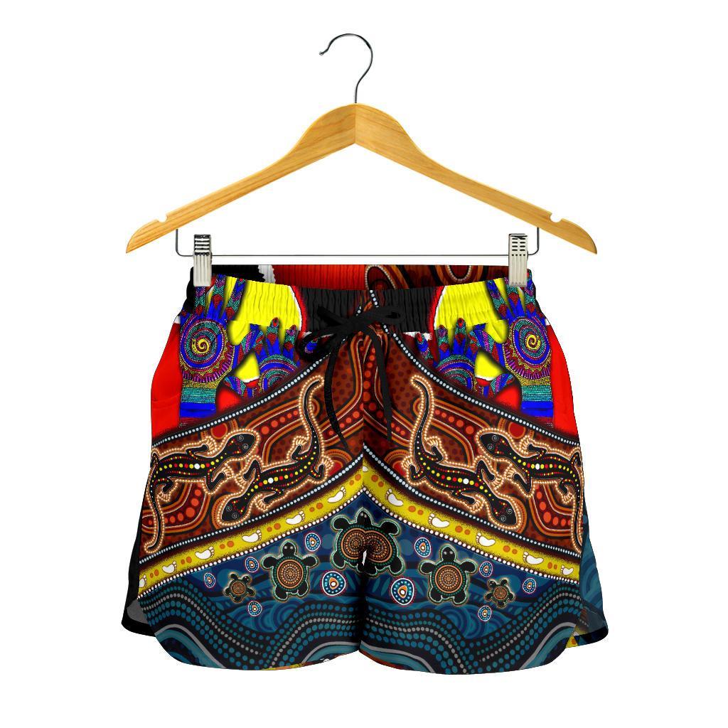 All Over Print Women's Shorts - Australians Together
