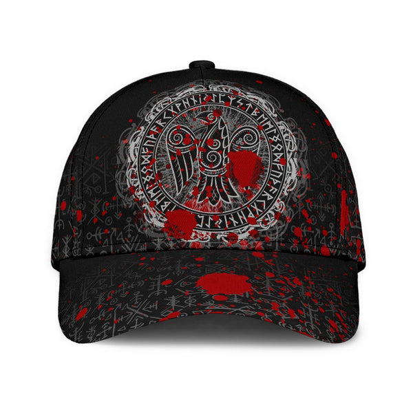 Viking Classic Cap Raven Celtic Tattoo Blood