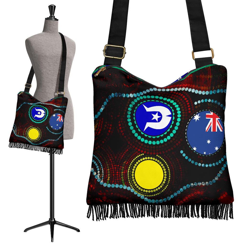 Boho Bags - Aboriginal Dot Patterns & Flag