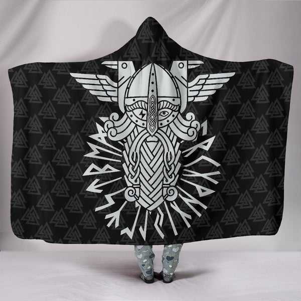 Viking Hooded Blanket God Wotan