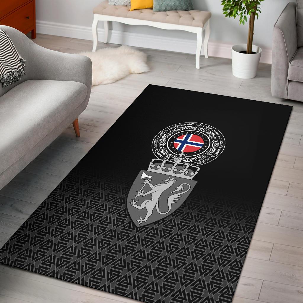 Viking Area Rug Norway Coat Of Arms