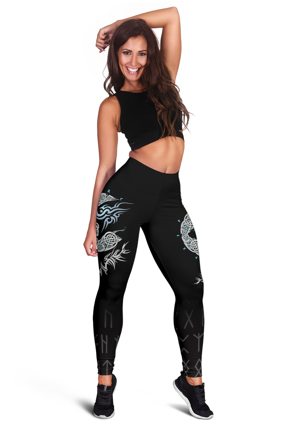 Viking Fenrir Wolf Women's Leggings