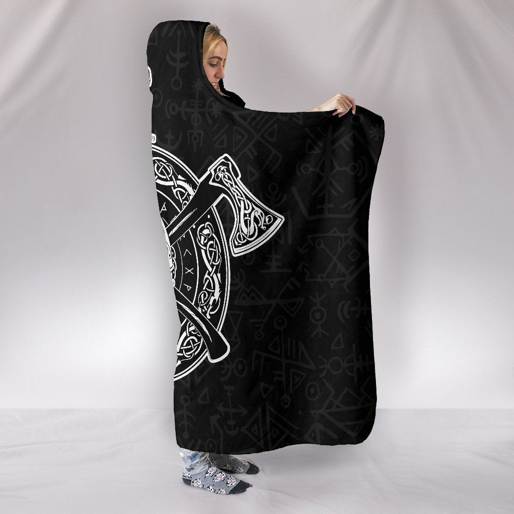 Viking Hooded Blanket Helmet Style