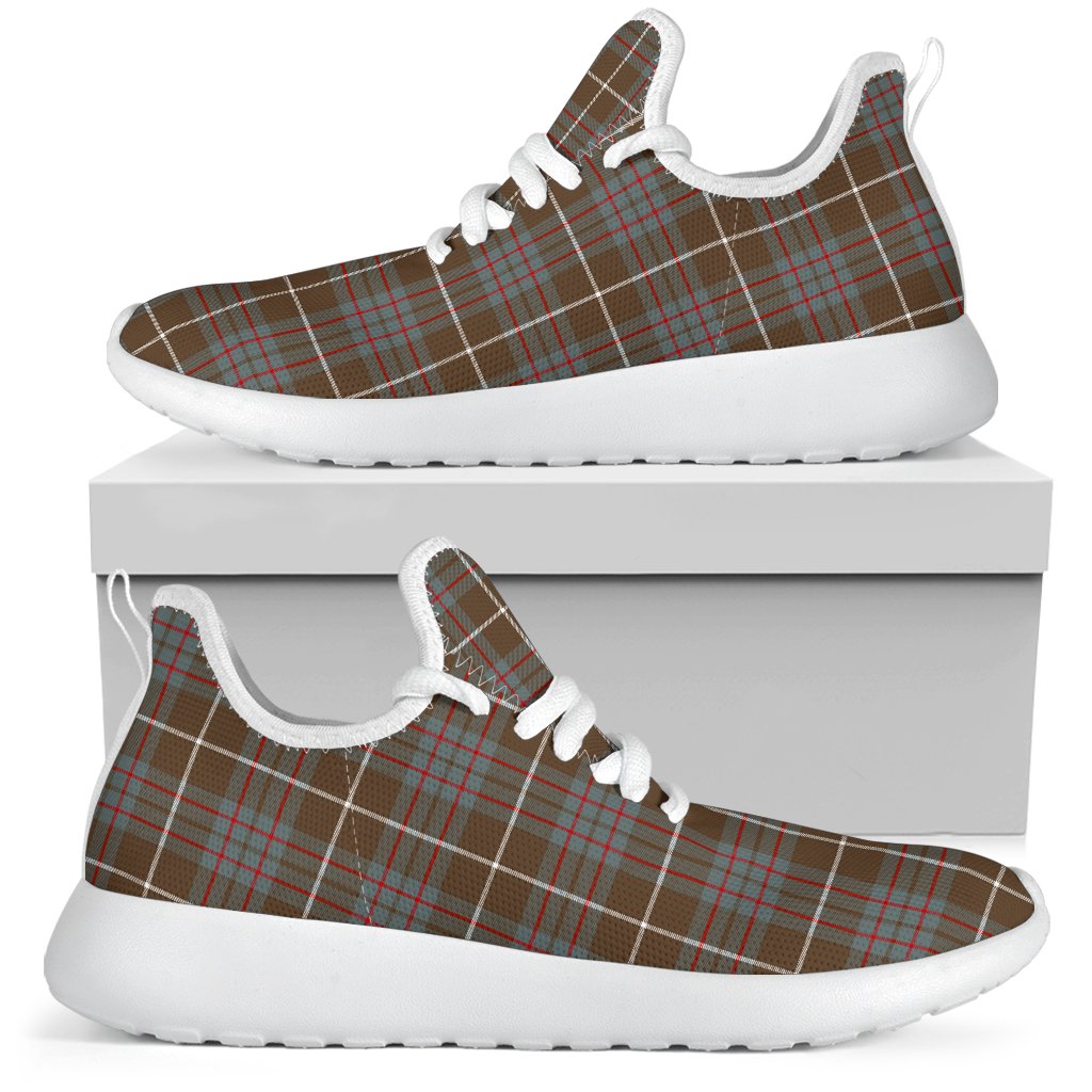 MacIntyre Hunting Weathered Tartan Plaid Mesh Knit Sneakers