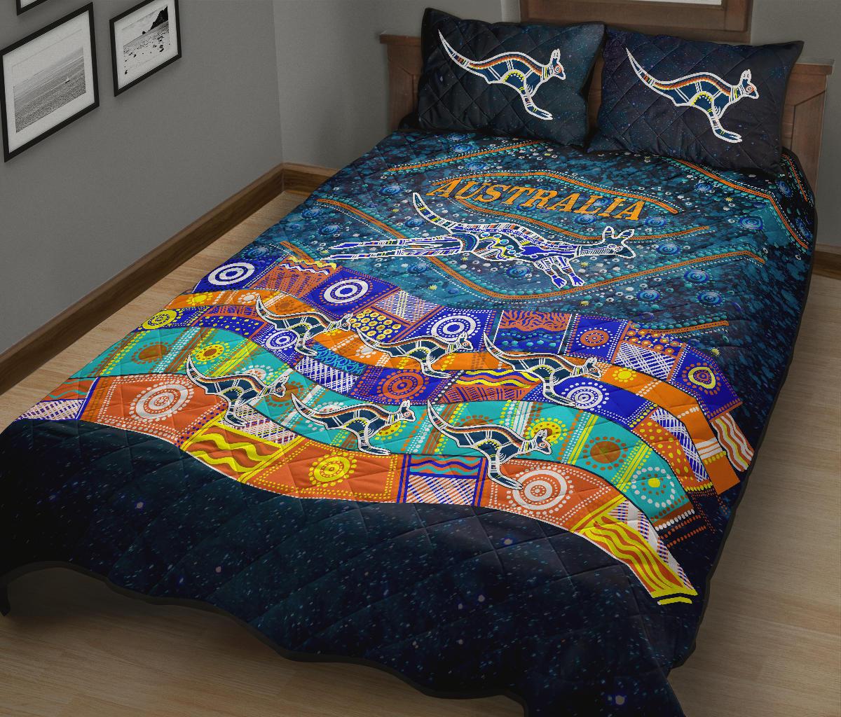 Quilt Bed Sets - Kangaroo Dreaming