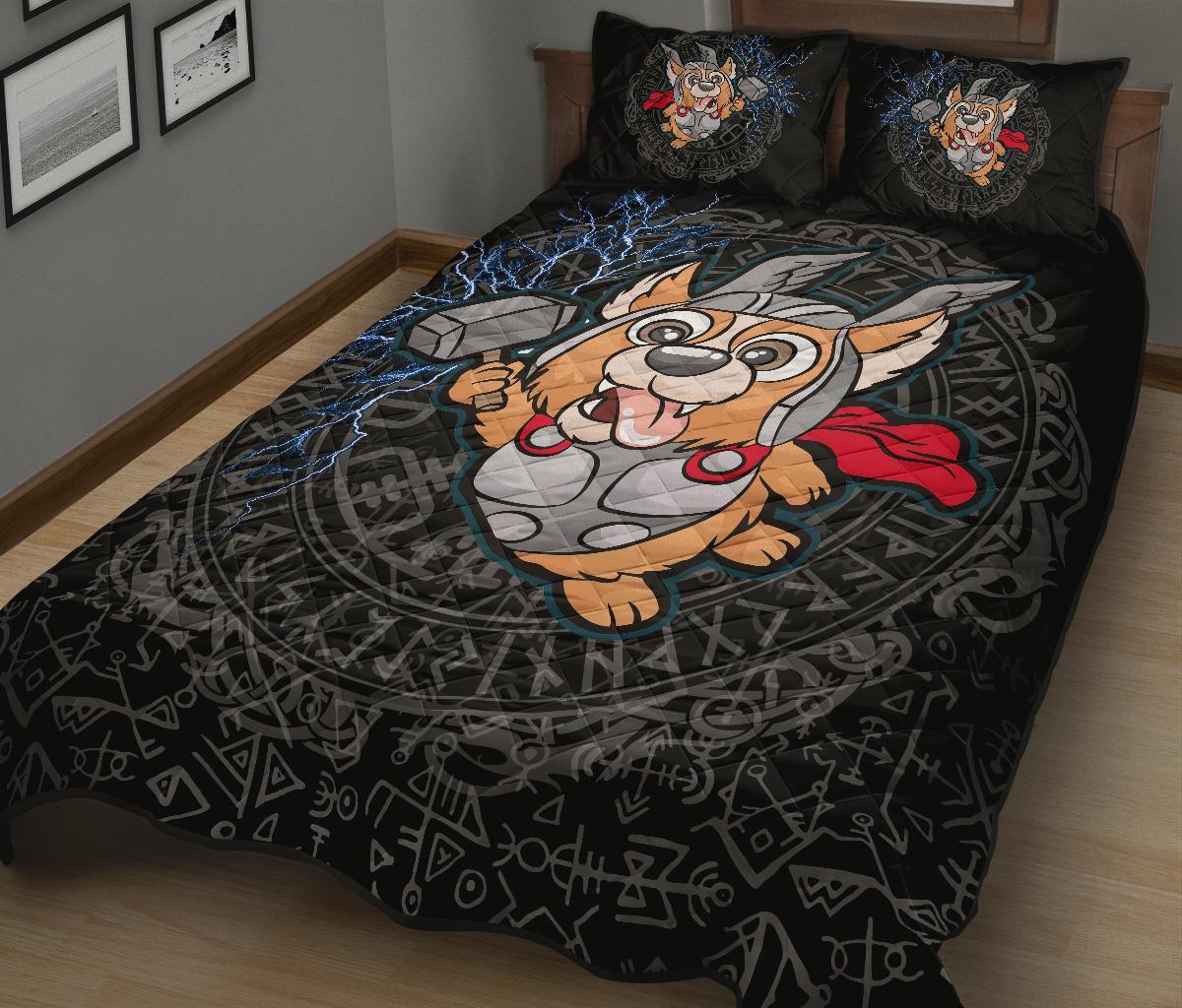 Viking Quilt Bedding Set Thorgi