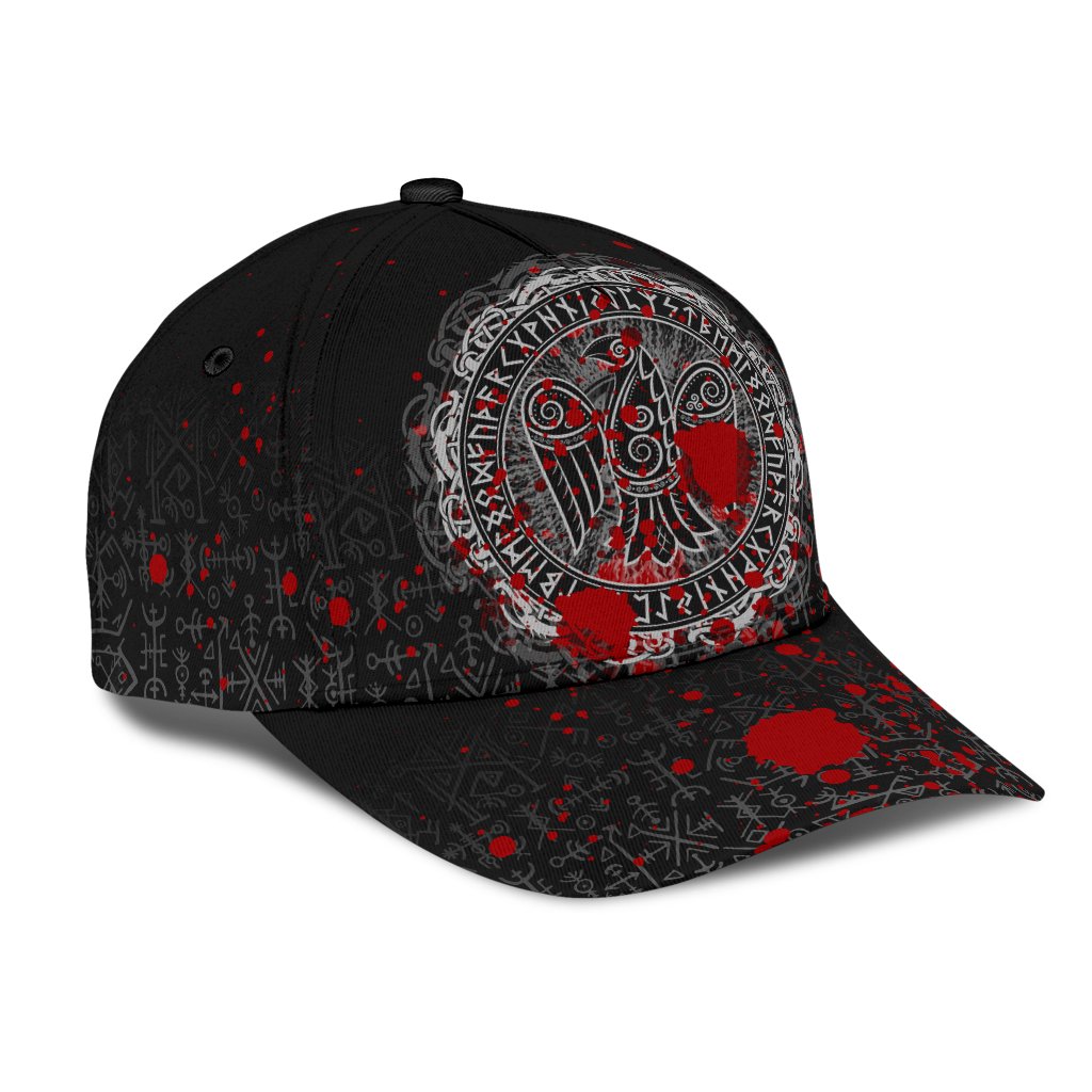 Viking Classic Cap Raven Celtic Tattoo Blood