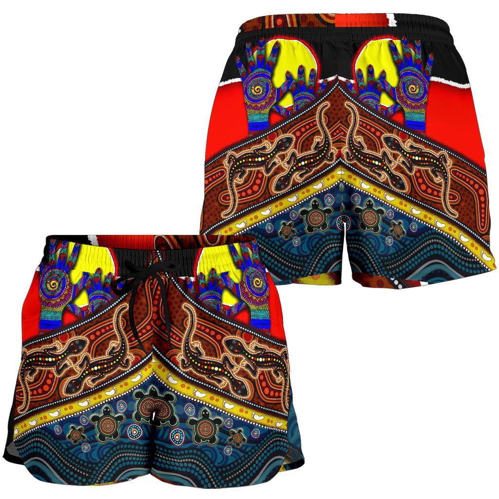 All Over Print Women's Shorts - Australians Together