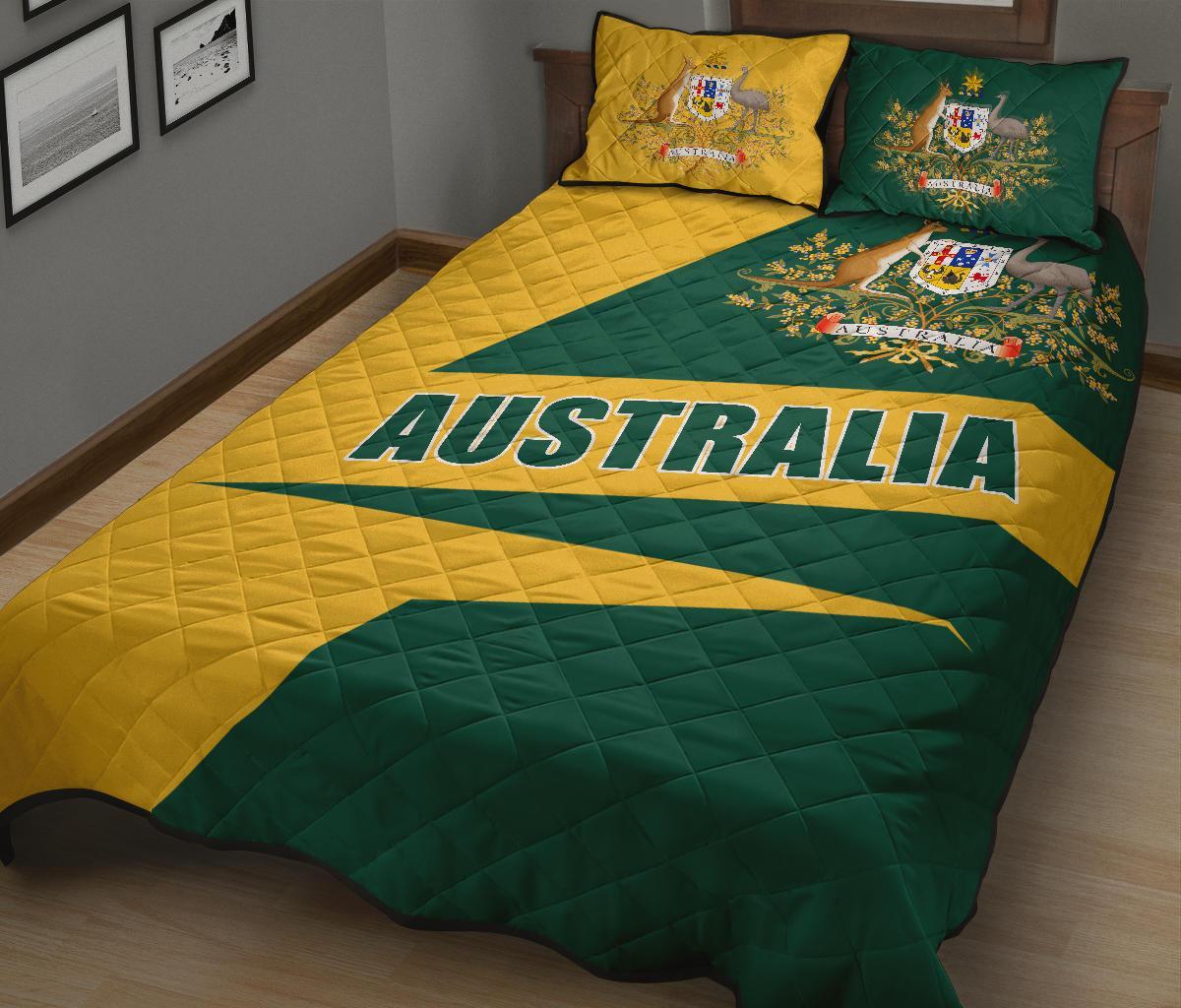 Quilt Bed Set - Australian's Pride Ver02