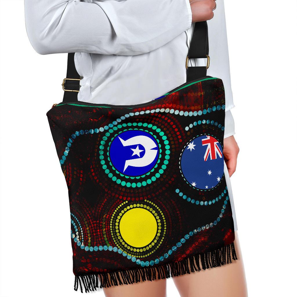 Boho Bags - Aboriginal Dot Patterns & Flag