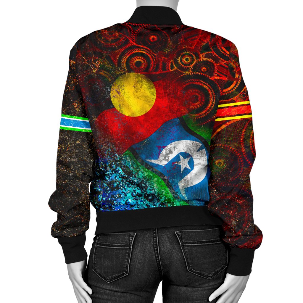 (Custom) Women Bomber Jacket - Always Was, Always Will Be Naidoc Week 2021