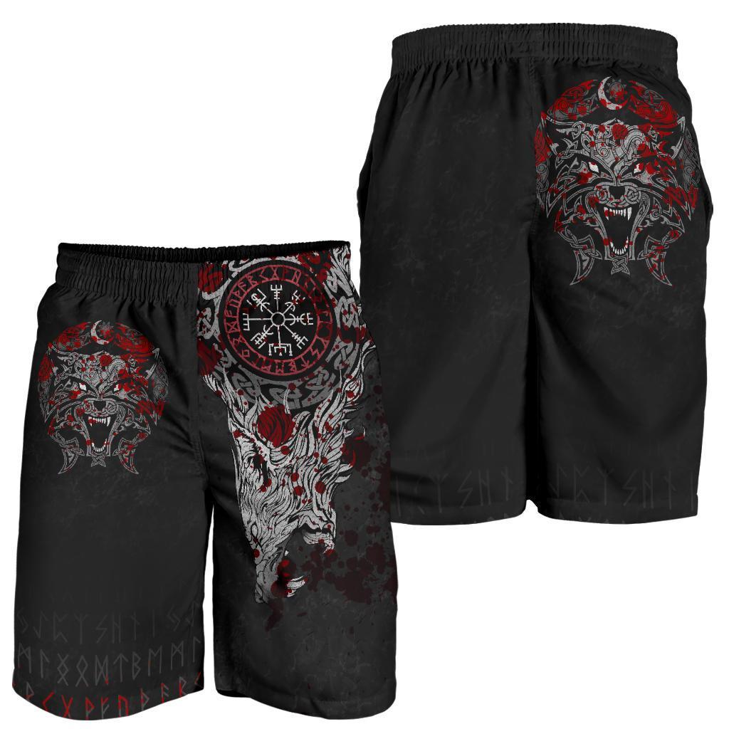 Viking Men's Shorts Fenrir Viking Blood 3D