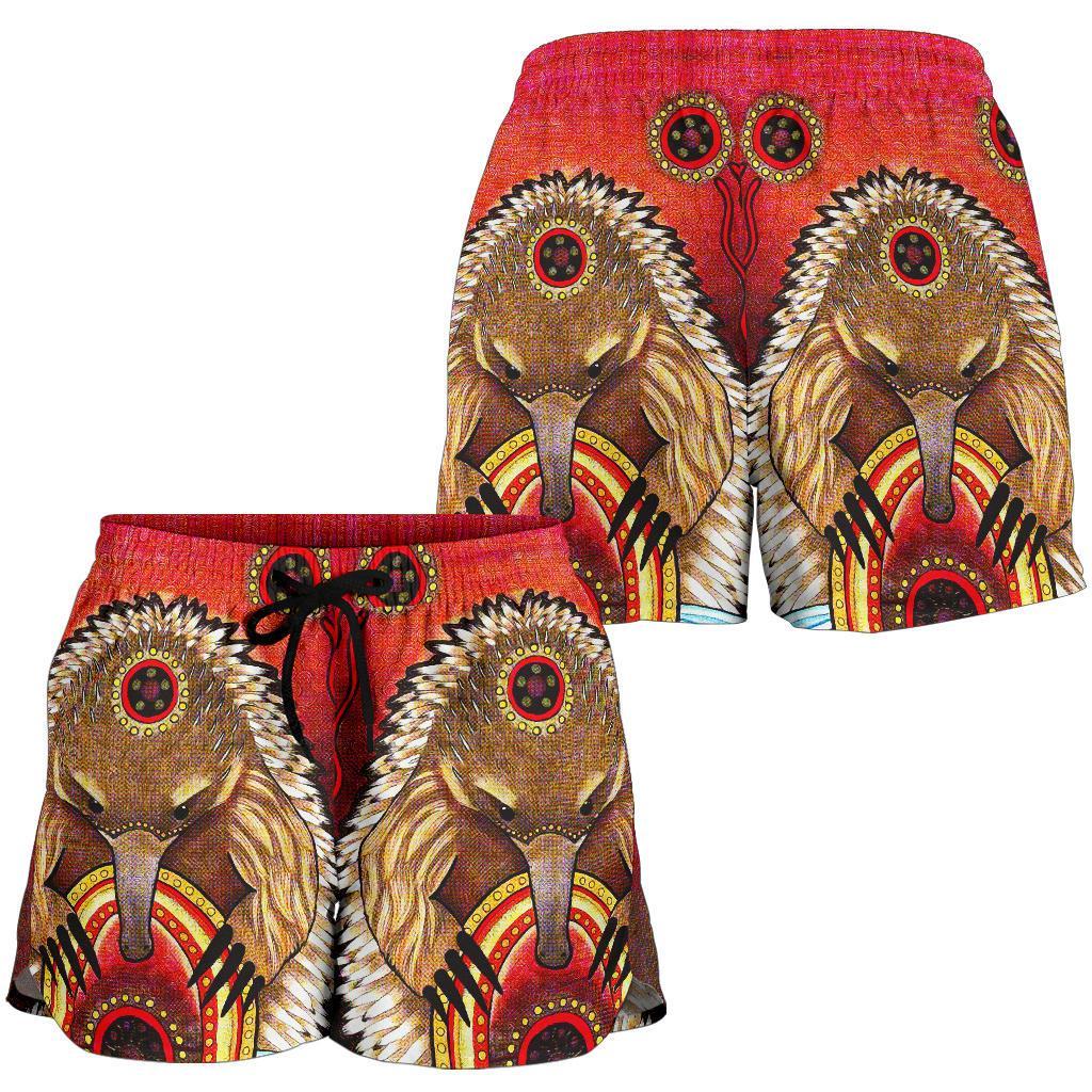 Women's Shorts - Australian Echidna-