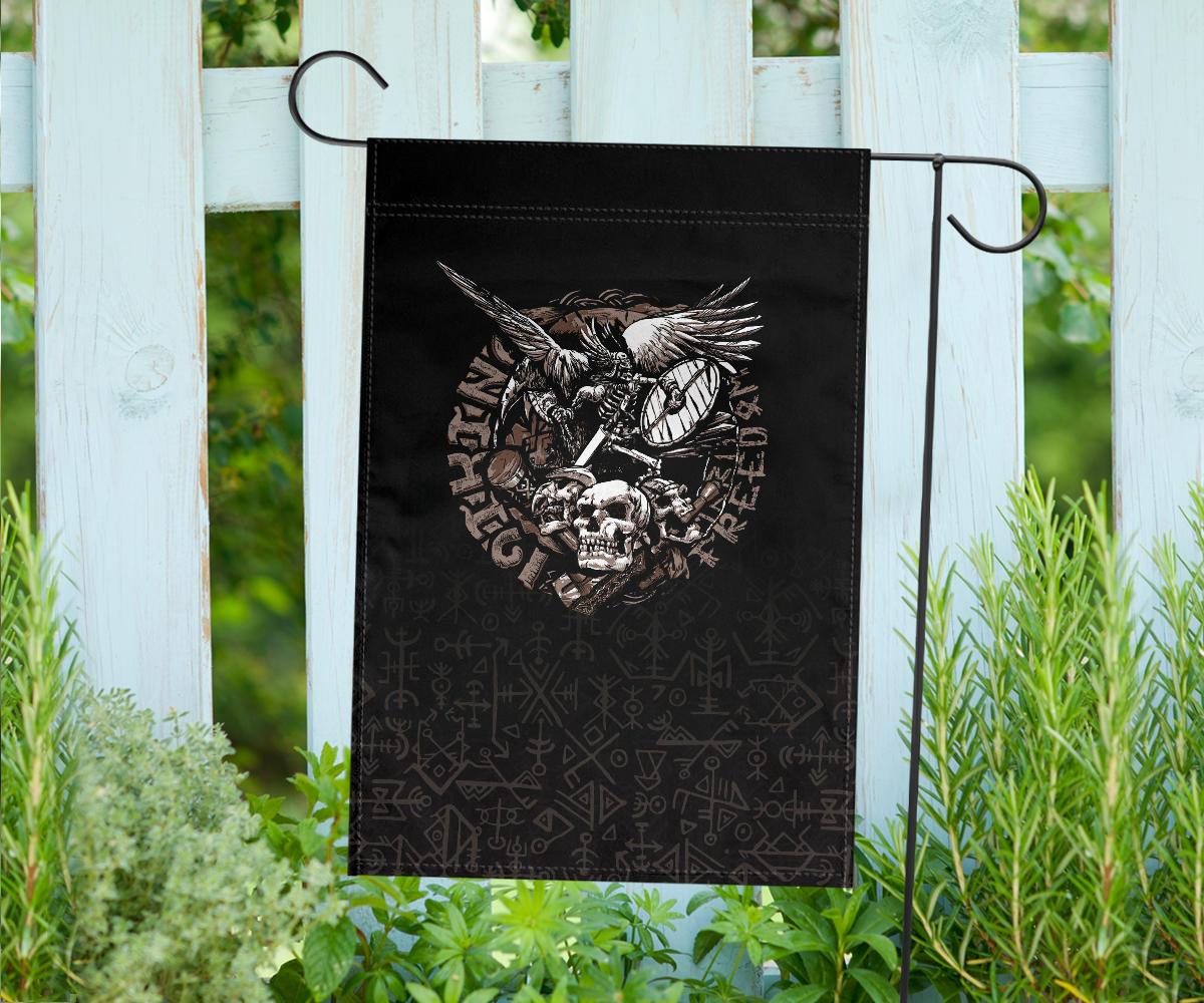 Viking Garden Flag Warrior Tattoo Odin