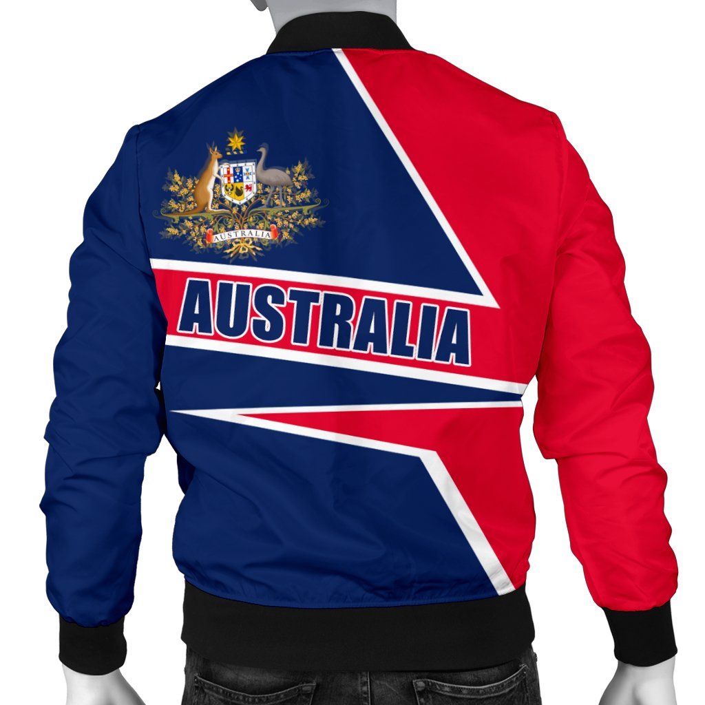 Men Bomber Jacket - Australian's Pride Ver01