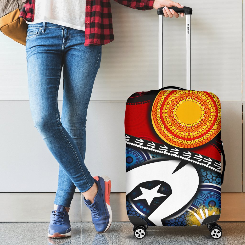Luggage Cover - Australian NAIDOC Aboriginal and Torres Strait Islands Flags