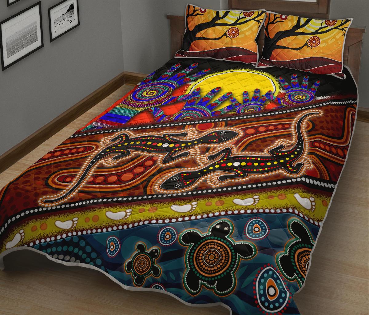 Quilt Bed Set - Australians Together