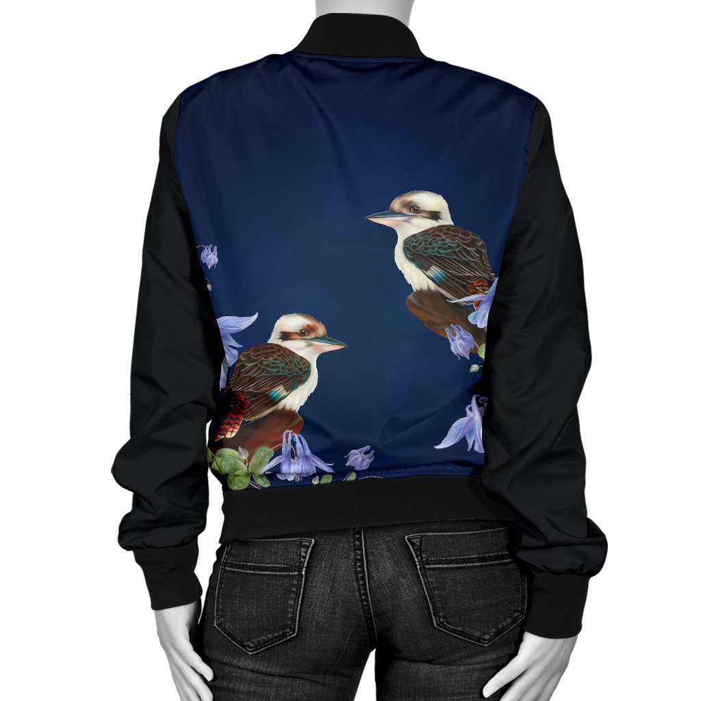 Australia Bomber Jacket - Kookaburra Jacket Royal Bluebell