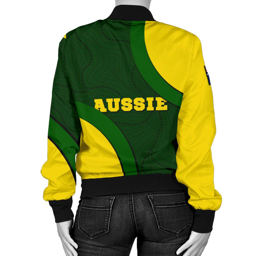 Bomber Jacket - Australia Coat of Arms Jacket National Colors