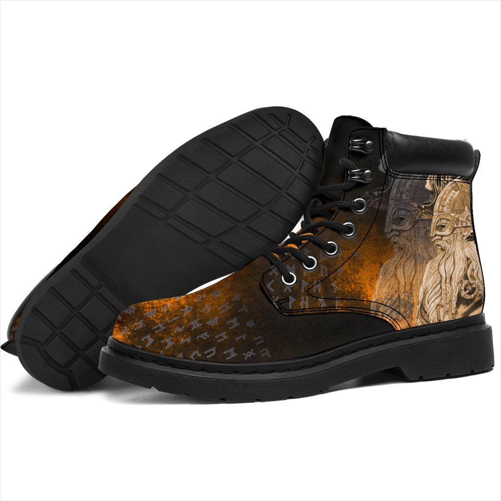 Viking All Season Boots Odin Raven Viking Gold