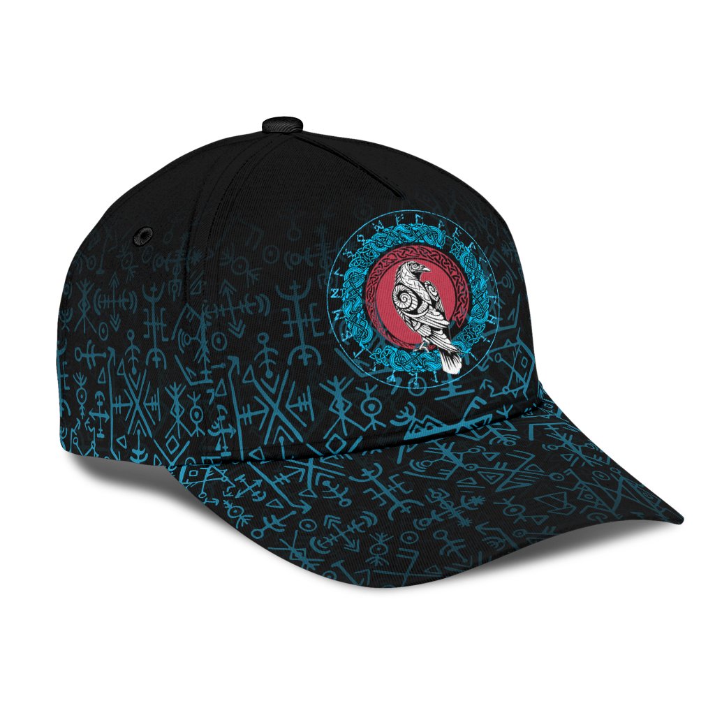 Viking Classic Cap - Raven Celtic Cyan