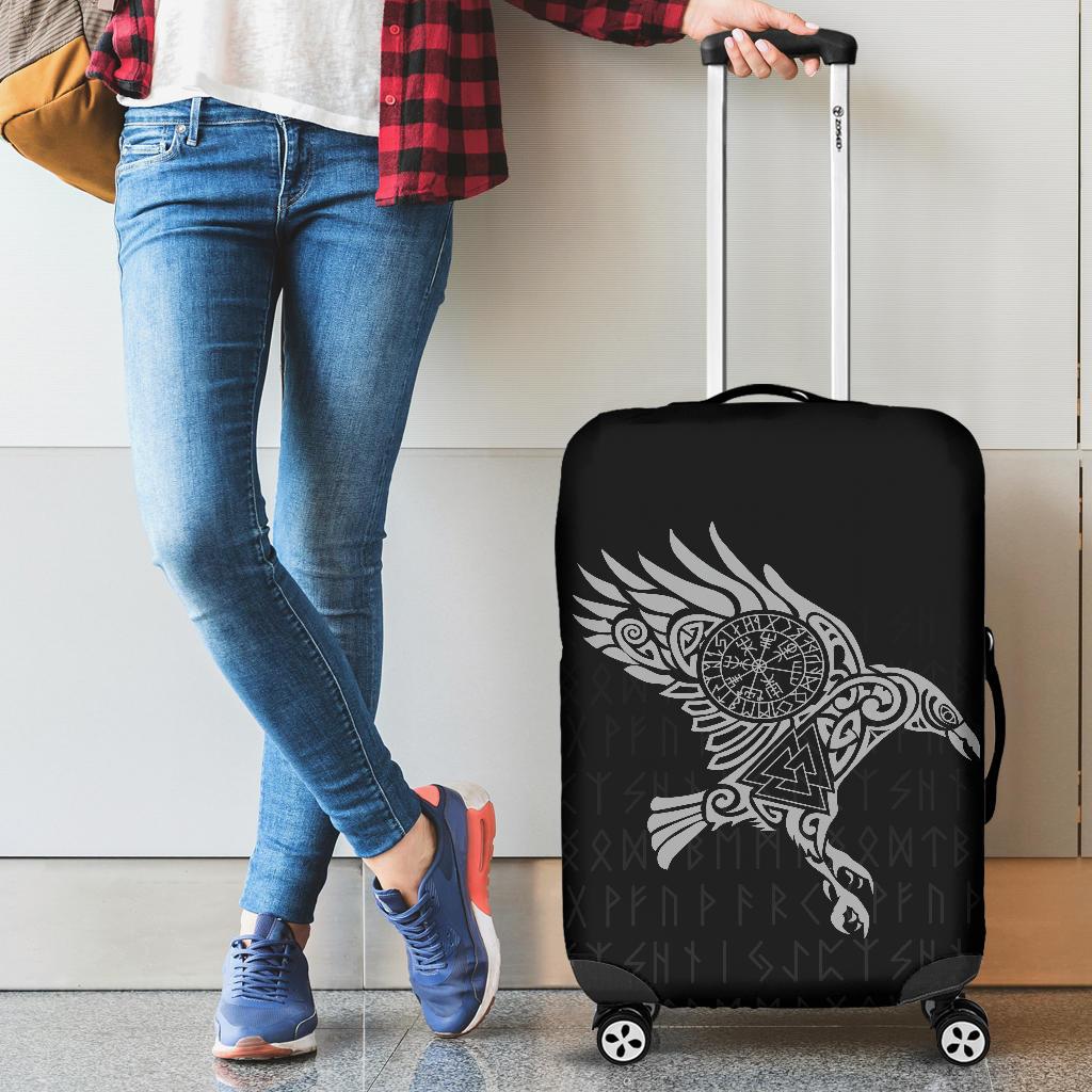 Viking Luggage Cover The Raven Of Odin