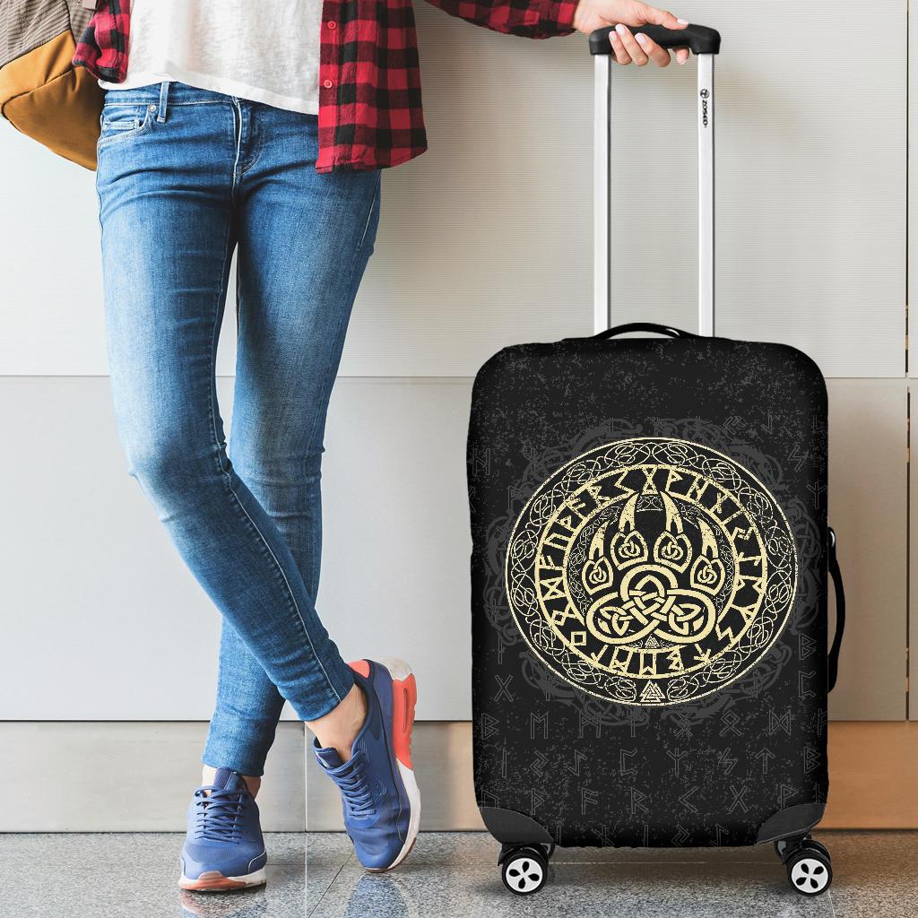 Viking Luggage Cover Wolf