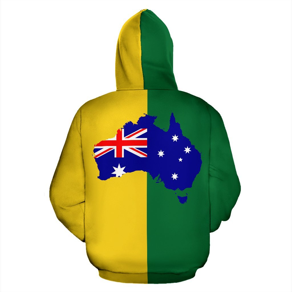 Zip Hoodie - Kangaroo Hoodie Aus Flag Is In My DNA