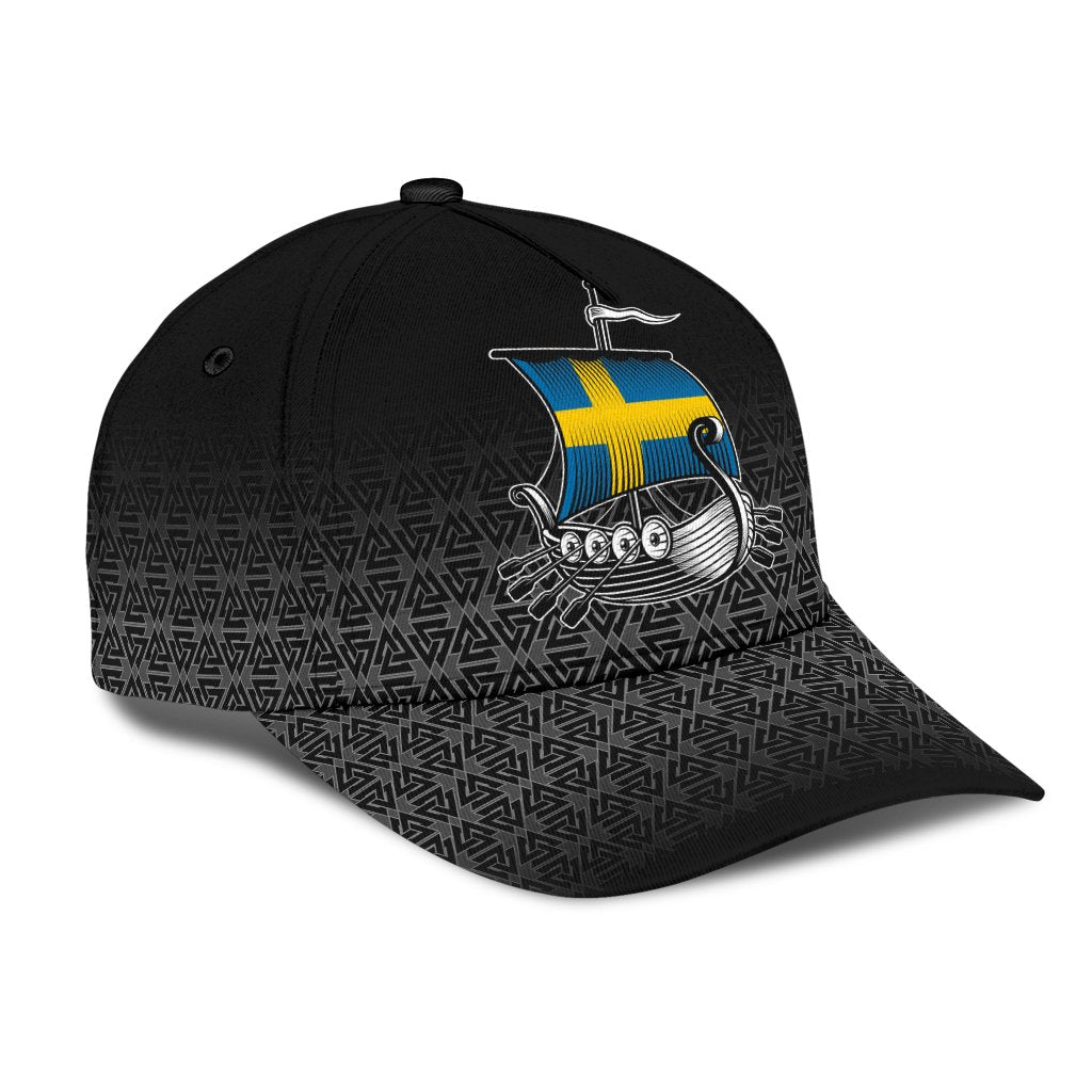 Viking Style Classic Cap - Swedish Drakkar