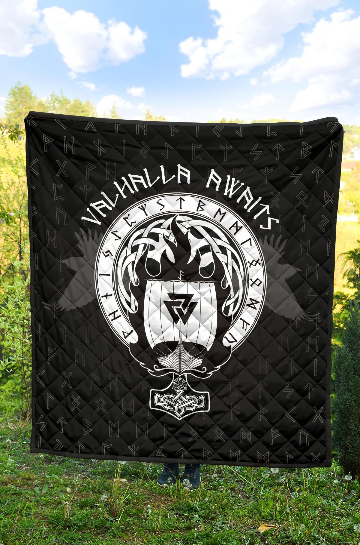 Viking Premium Quilt  Warship Drakkar