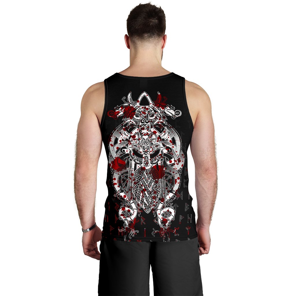 Viking Men's Tank Top Tyr Tattoo Blood