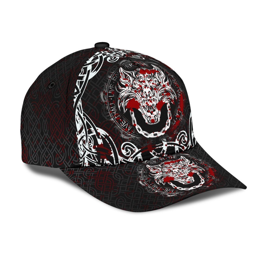 Viking Classic Cap Fenrir Viking Blood 3D