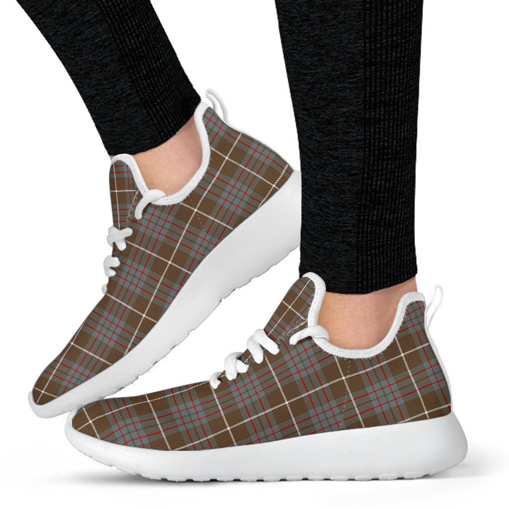 MacIntyre Hunting Weathered Tartan Plaid Mesh Knit Sneakers