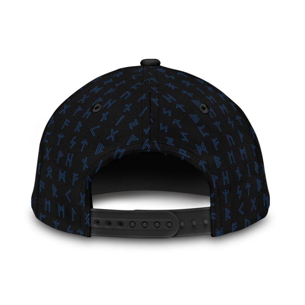 Viking Classic Cap Aegishjalmur Helm Of Awe Blue Edition