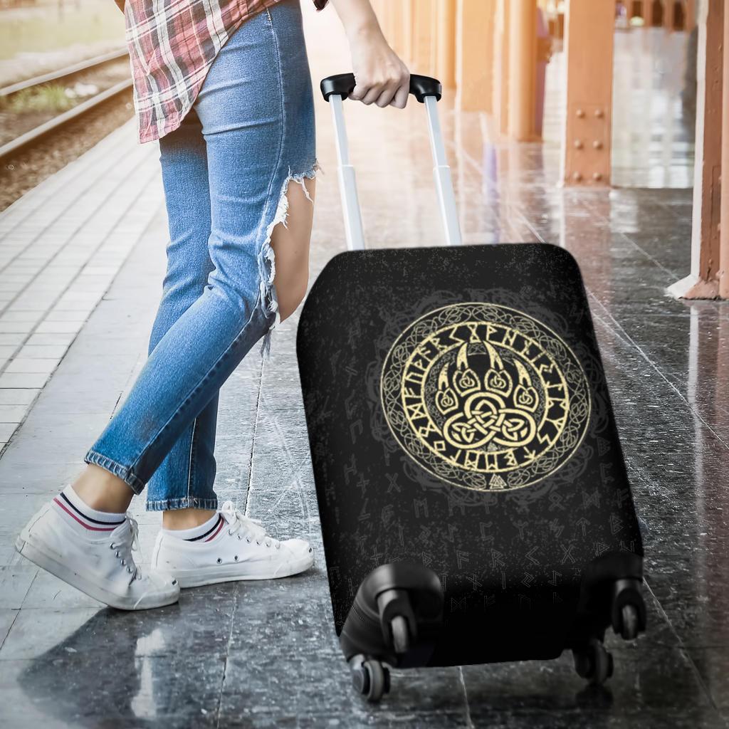 Viking Luggage Cover Wolf