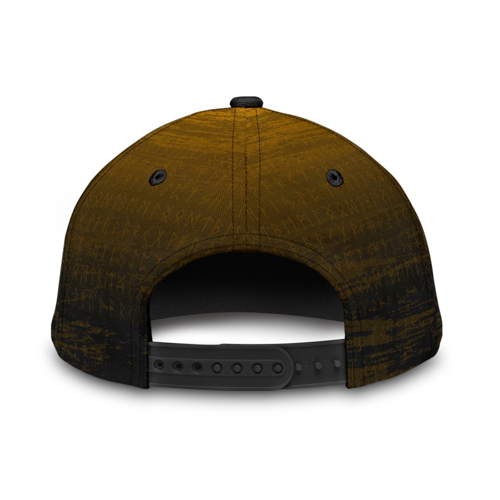 Viking Classic Cap Skoll And Hati Gold