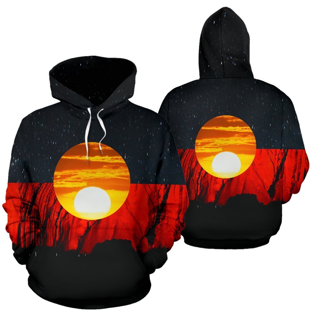 Hoodie Australia Aboriginal Flag K8 Limited