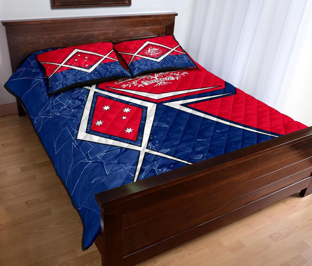 Quilt Bed Set - Aussie Flag