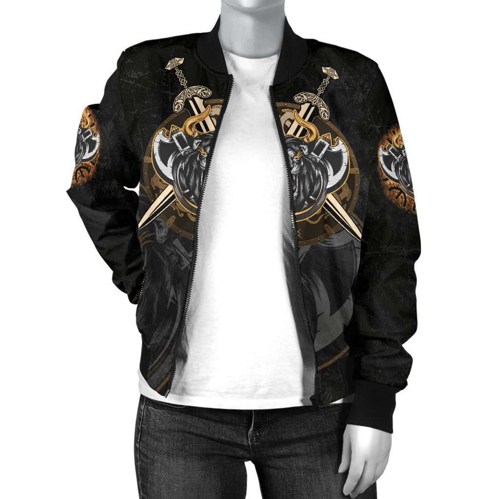 Viking Bomber Jacket Lion Style Ver02