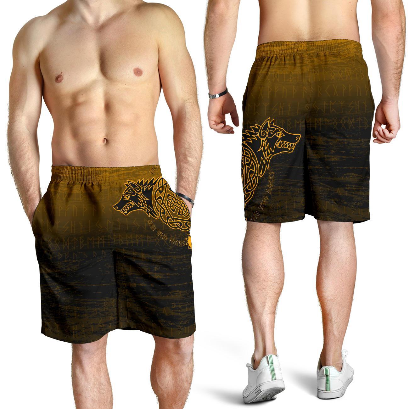 Viking Men's Shorts Skoll And Hati