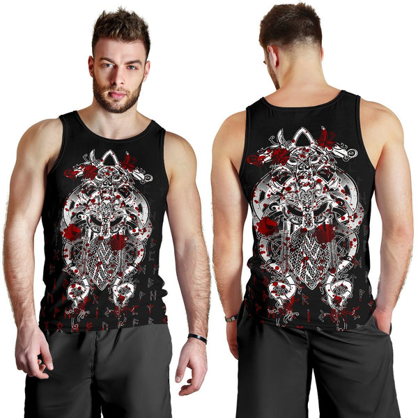 Viking Men's Tank Top Tyr Tattoo Blood