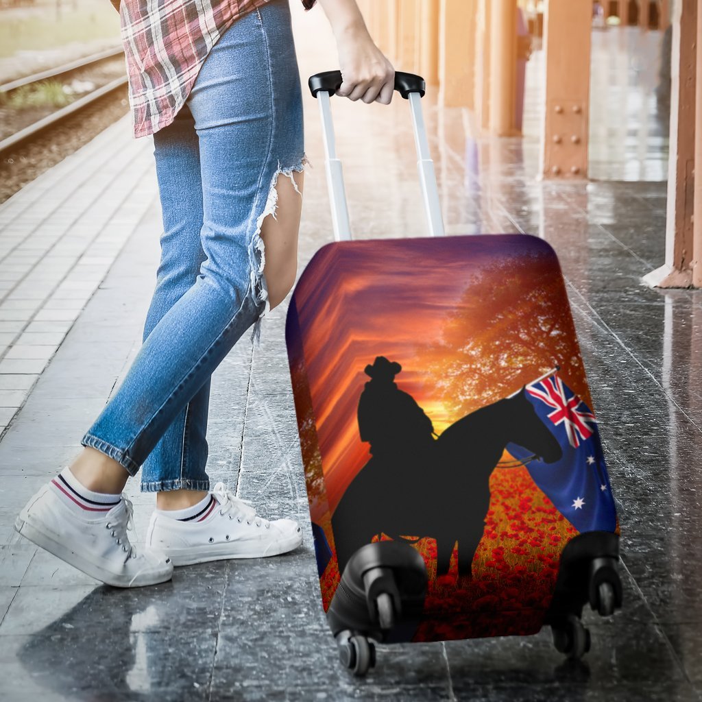 Anzac Day 2022 Luggage Covers - Lest We Forget Ver01