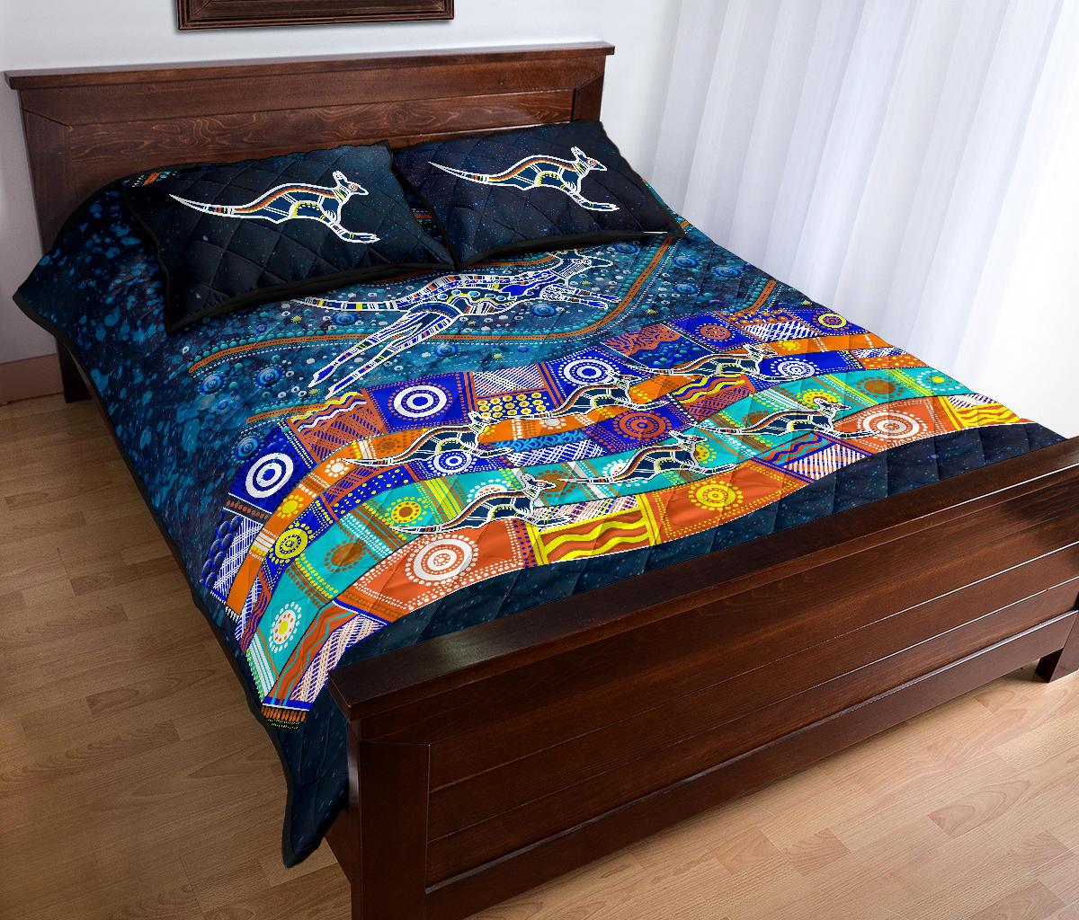 Quilt Bed Sets - Kangaroo Dreaming